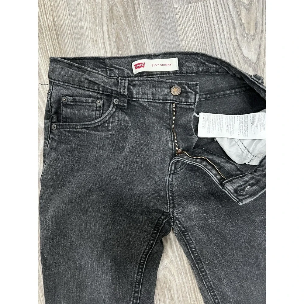 Levi's 510 Men's Black/Black Skinny Fit Jeans Size 29x31. Black‎ Label, Egypt